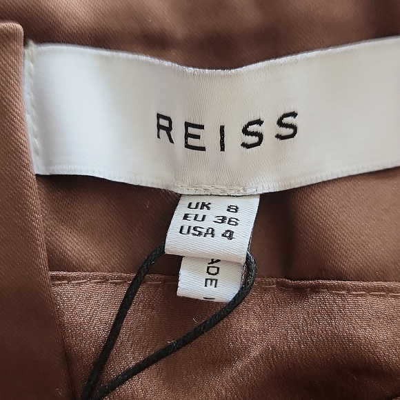 NWT REISS | Madeleine Structured Bodycon Dress - Picture 7 of 8